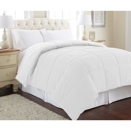 Modern Threads Down alternative reversible comforter white/white twin 2DWNCMFG-WHT-TN